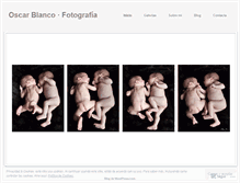 Tablet Screenshot of oscarblancofotografia.com